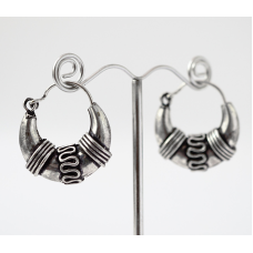 Сережки Місяць Зіг Заг