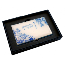 Кардхолдер сталь з емаллю №14