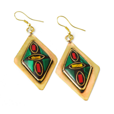 Сережки NEHA Ромб