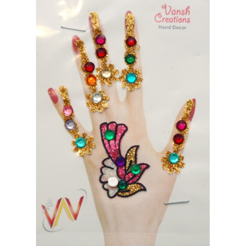 Комплект наклейок на долоню “Vansh“