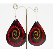 Сережки Хіпі Візерунок №2 Крапля