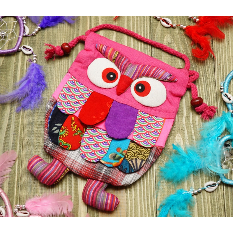 Сумка дитяча Сова Рожева Сумка дитяча Сова Рожева