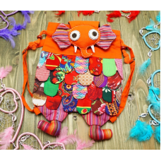 Рюкзак дитячий Слон х\б Помаранчевий