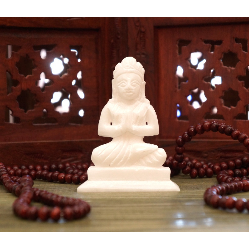 Статуетка білий мармур Парваті