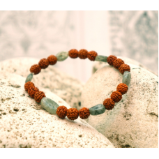 Браслет Рудракша + Волосатик